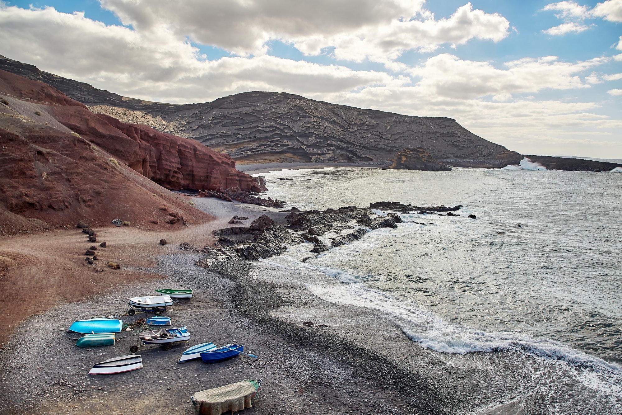 Beautiful landscape of Lanzarote Island